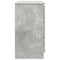 vidaXL Sideboard with Drawer Concrete Grey 71x35x65 cm Engineered Wood