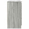 vidaXL Sideboard with Drawer Grey Sonoma 71x35x65 cm Engineered Wood
