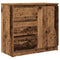 vidaXL Sideboard with Drawer Old Wood 71x35x65 cm Engineered Wood