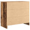 vidaXL Sideboard with Drawer Old Wood 71x35x65 cm Engineered Wood
