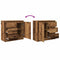 vidaXL Sideboard with Drawer Old Wood 71x35x65 cm Engineered Wood