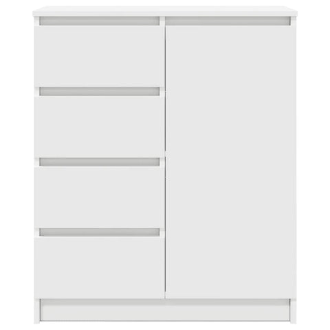 vidaXL Sideboard with Drawers White 71x35x84 cm Engineered Wood