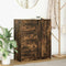 vidaXL Sideboard with Drawers Smoked Oak 71x35x84 cm Engineered Wood