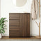 vidaXL Sideboard with Drawers Brown Oak 71x35x84 cm Engineered Wood