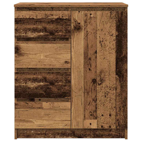 vidaXL Sideboard with Drawers Old Wood 71x35x84 cm Engineered Wood