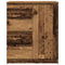 vidaXL Sideboard with Drawers Old Wood 71x35x84 cm Engineered Wood