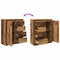 vidaXL Sideboard with Drawers Old Wood 71x35x84 cm Engineered Wood