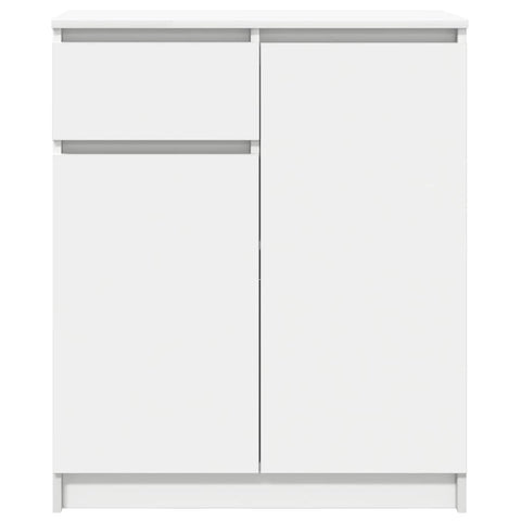 vidaXL Sideboard with Drawer White 71x35x84 cm Engineered Wood