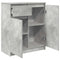 vidaXL Sideboard with Drawer Concrete Grey 71x35x84 cm Engineered Wood