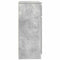 vidaXL Sideboard with Drawer Concrete Grey 71x35x84 cm Engineered Wood