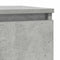 vidaXL Sideboard with Drawer Concrete Grey 71x35x84 cm Engineered Wood