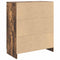vidaXL Sideboard with Drawer Smoked Oak 71x35x84 cm Engineered Wood