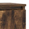 vidaXL Sideboard with Drawer Smoked Oak 71x35x84 cm Engineered Wood