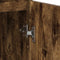vidaXL Sideboard with Drawer Smoked Oak 71x35x84 cm Engineered Wood