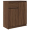 vidaXL Sideboard with Drawer Brown Oak 71x35x84 cm Engineered Wood