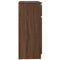 vidaXL Sideboard with Drawer Brown Oak 71x35x84 cm Engineered Wood