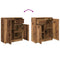 vidaXL Sideboard with Drawer Old Wood 71x35x84 cm Engineered Wood