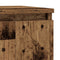 vidaXL Sideboard with Drawer Old Wood 71x35x84 cm Engineered Wood