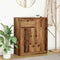 vidaXL Sideboard with Drawer Old Wood 71x35x84 cm Engineered Wood