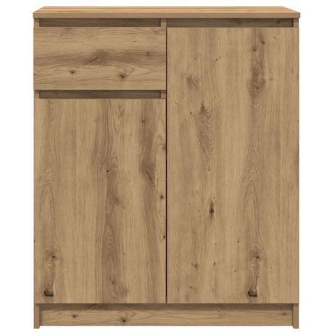 vidaXL Sideboard with Drawer Artisan Oak 71x35x84 cm Engineered Wood