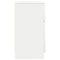 vidaXL Sideboard with Drawer White 71x35x65 cm Engineered Wood