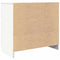 vidaXL Sideboard with Drawer White 71x35x65 cm Engineered Wood