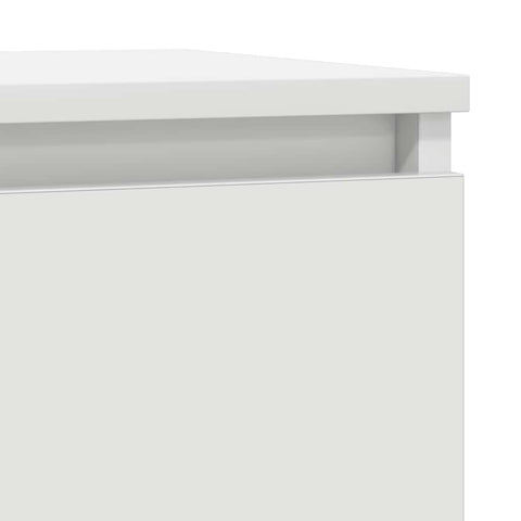 vidaXL Sideboard with Drawer White 71x35x65 cm Engineered Wood