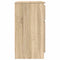 vidaXL Sideboard with Drawer Sonoma Oak 71x35x65 cm Engineered Wood