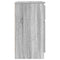 vidaXL Sideboard with Drawer Grey Sonoma 71x35x65 cm Engineered Wood