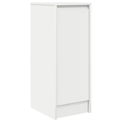 vidaXL Sideboard White 29.5x34x76 cm Engineered Wood