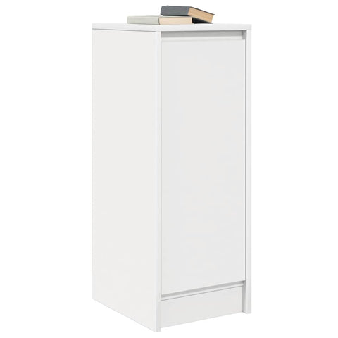 vidaXL Sideboard White 29.5x34x76 cm Engineered Wood