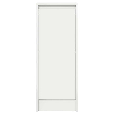 vidaXL Sideboard White 29.5x34x76 cm Engineered Wood