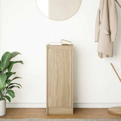 vidaXL Sideboard Sonoma Oak 29.5x34x76 cm Engineered Wood