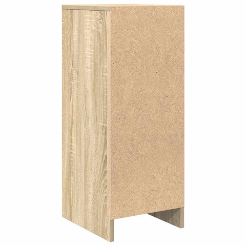 vidaXL Sideboard Sonoma Oak 29.5x34x76 cm Engineered Wood