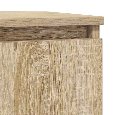 vidaXL Sideboard Sonoma Oak 29.5x34x76 cm Engineered Wood