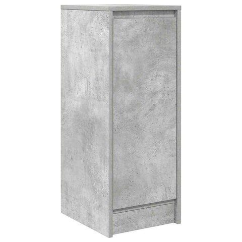 vidaXL Sideboard Concrete Grey 29.5x34x76 cm Engineered Wood