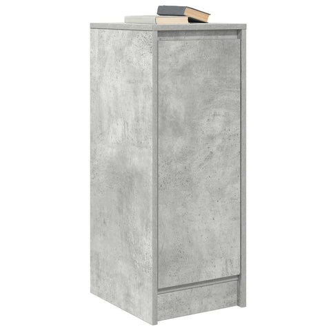 vidaXL Sideboard Concrete Grey 29.5x34x76 cm Engineered Wood
