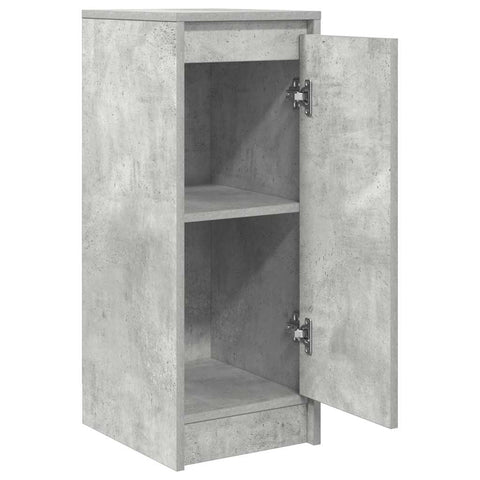 vidaXL Sideboard Concrete Grey 29.5x34x76 cm Engineered Wood