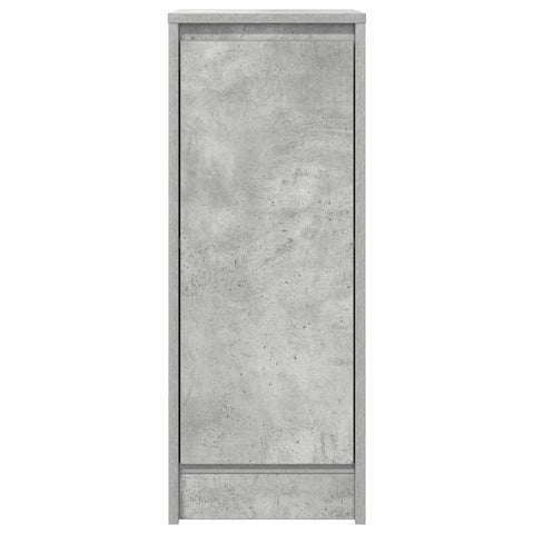 vidaXL Sideboard Concrete Grey 29.5x34x76 cm Engineered Wood