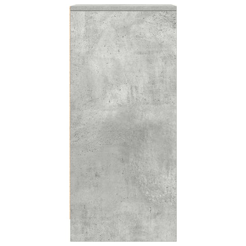 vidaXL Sideboard Concrete Grey 29.5x34x76 cm Engineered Wood