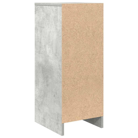 vidaXL Sideboard Concrete Grey 29.5x34x76 cm Engineered Wood
