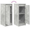 vidaXL Sideboard Concrete Grey 29.5x34x76 cm Engineered Wood
