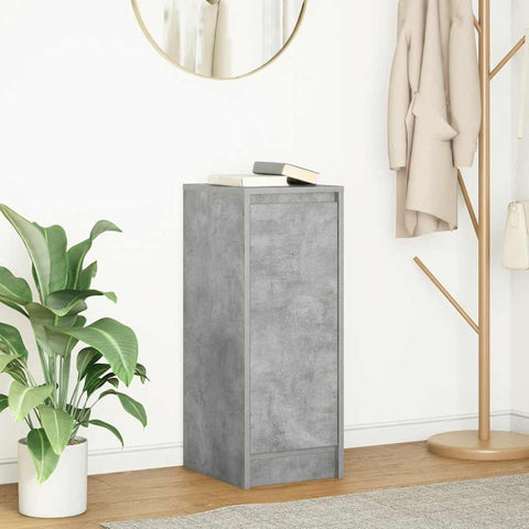 vidaXL Sideboard Concrete Grey 29.5x34x76 cm Engineered Wood