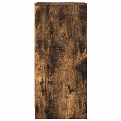 vidaXL Sideboard Smoked Oak 29.5x34x76 cm Engineered Wood