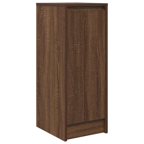 vidaXL Sideboard Brown Oak 29.5x34x76 cm Engineered Wood