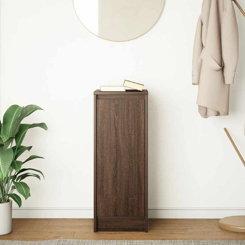 vidaXL Sideboard Brown Oak 29.5x34x76 cm Engineered Wood