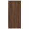 vidaXL Sideboard Brown Oak 29.5x34x76 cm Engineered Wood