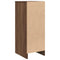 vidaXL Sideboard Brown Oak 29.5x34x76 cm Engineered Wood