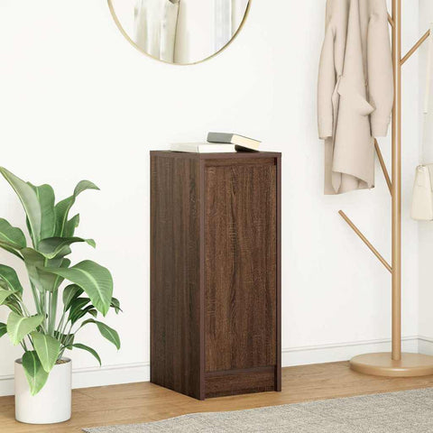 vidaXL Sideboard Brown Oak 29.5x34x76 cm Engineered Wood