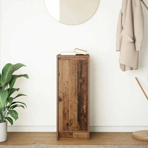 vidaXL Sideboard Old Wood 29.5x34x76 cm Engineered Wood